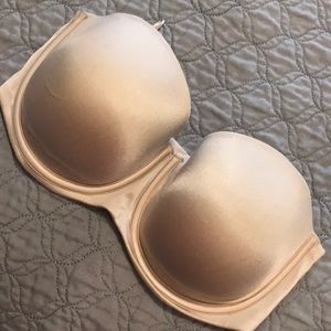 Maidenform Strapless Bra sz 36DD